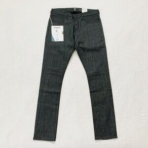 PRPS Goods Windsor Tapered‎ Skinny Stretch Jeans, Raw Wash